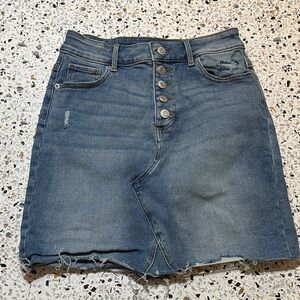 Maurice’s Denim Button-Up Skirt size 2 women’s